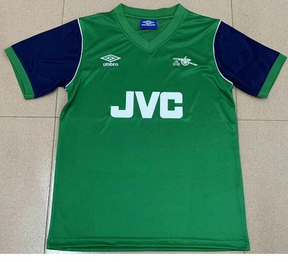 1982 Arsenal Retro Away Green Soccer Jersey Shirt